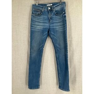 ZARA Men's Blue Wash Slim Fit Jeans Size 31x30‎ Streetwear Casual